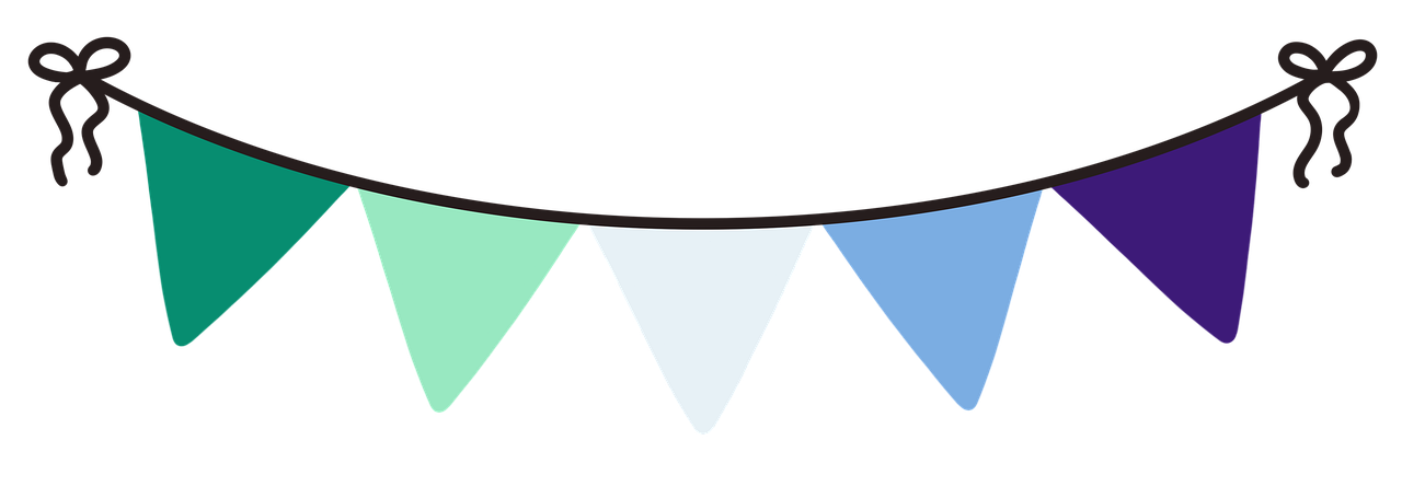 Wimpel als Symbolbild für Jugendfest